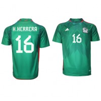 Fotbalové Dres Mexiko Hector Herrera #16 Domácí MS 2022 Krátký Rukáv